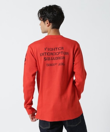 HONEYCOMB WAFFLE   T-SHIRT　USAF ／  ハニカム ワッフル　Tシャツ USAF