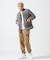QUILTED ARMY JACKET FLYNIG SHARKS ／ キルティング　アーミージャケット フライングシャーク