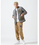 QUILTED ARMY JACKET FLYNIG SHARKS ／ キルティング　アーミージャケット フライングシャーク