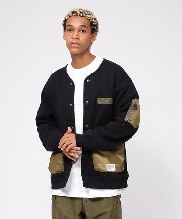《WEB&DEPOT限定》TACTICAL CARDIGAN ／ タクティカル カーディガン ／ AVIREX ／ アヴィレックス