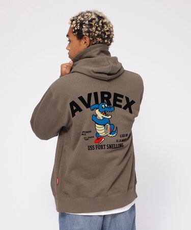 《WEB&DEPOT限定》USS FORT SNELLING ZIPUP HOODIE