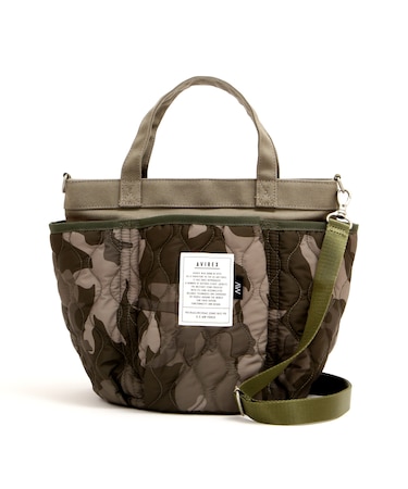 《限定》QUILTING GARDENING TOTE BAG／キルティングガーデニングトート