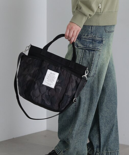 《限定》QUILTING GARDENING TOTE BAG／キルティングガーデニングトート