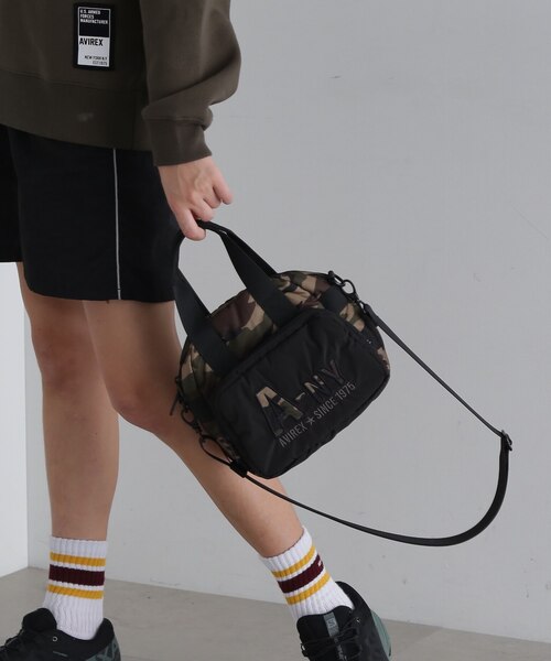 ハマショウ ✨アヴィレックス　2way ミニボストンバッグ WEB&DEPOT限定》2WAY MINI BOSTON BAG／2wayミニボストンバッグ