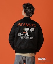 《AVIREX × PEANUTS》MA-1 "FLYING ACE" ／ MA-1 "フライング エース" ／ ピーナッツ