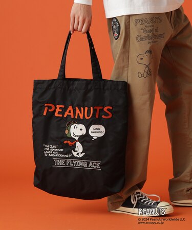 AVIREX × PEANUTS》TOTE BAG 