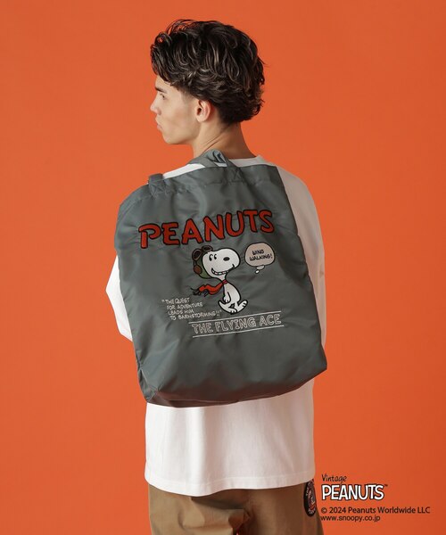 AVIREX × PEANUTS》TOTE BAG 