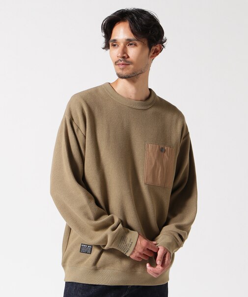 EXTREME THERMAL CREWNECK OFFICIAL LOGO ／ エクストリーム クルーネック オフィシャルロゴ