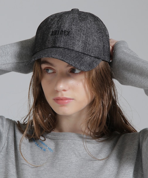 《直営店限定》WASHED DENIM CAP／ウォッシュ デニムキャップ