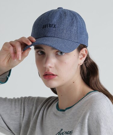 《直営店限定》WASHED DENIM CAP／ウォッシュ デニムキャップ
