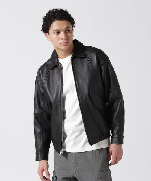 LEATHER BLOUSON/ブルゾン ご予約商品 2025 Winter 最新作】Sheep leather blouson（シープ