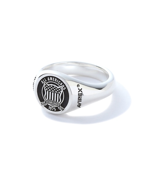 《AVIREXby J.H.M CO.，LTD. 》"VARSITY" SIGNATURE RING ／ "バーシティ"