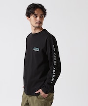 USAFA EMBROIDERY T-SHIRT ／ USAFA エンブロイダリー 長袖Tシャツ ／ AVIREX ／ アヴィレックス