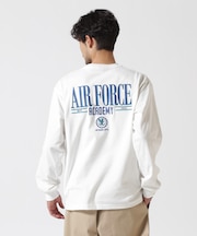 USAFA EMBROIDERY T-SHIRT ／ USAFA エンブロイダリー 長袖Tシャツ ／ AVIREX ／ アヴィレックス