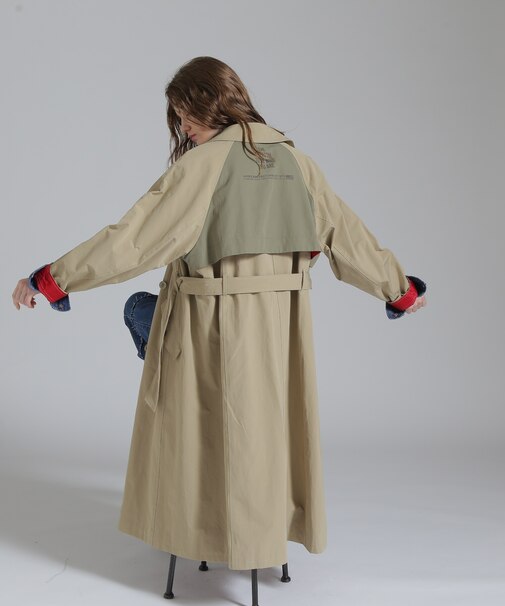 COLOR SCHEME TRENCH COAT／カラースキーム トレンチコート