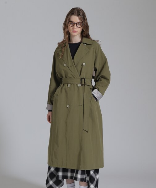 COLOR SCHEME TRENCH COAT／カラースキーム トレンチコート