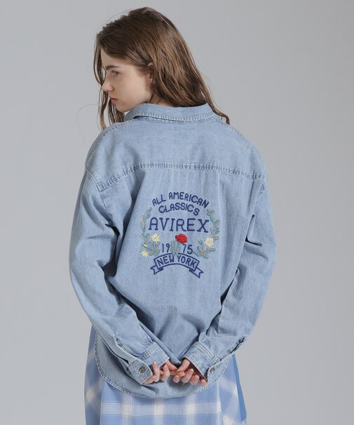 HAND LIKE EMBROIDERY SHIRTS／ハンドライク刺繍シャツ