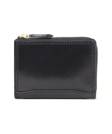 《AVIREX ／ HORWEEN》SHELL CORDOVAN ZIPPER SHORT WALLET ／ シェルコードバン
