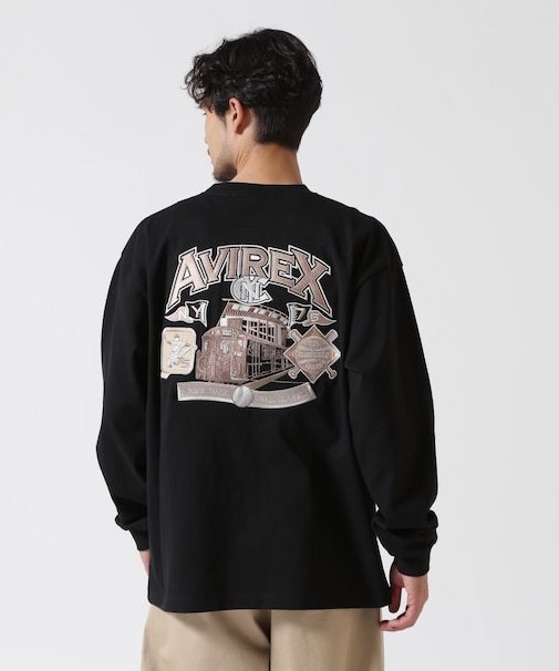 AVIREX ARCHIVE T-SHIRT ／ アヴィレックス アーカイブ 長袖Tシャツ ／ AVIREX ／ アヴィレックス