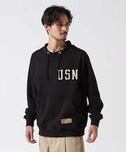 《直営店限定》US.NAVY MOCK NECK SWEAT ／ モックネックスウェット ／ AVIREX ／ アヴィレックス