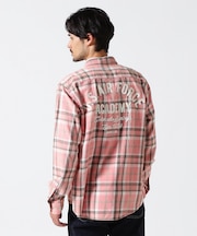 FADE CHECK SHIRT "USAFA" ／ フェイド チェックシャツ ／ AVIREX ／ アヴィレックス