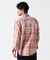 FADE CHECK SHIRT "USAFA" ／ フェイド チェックシャツ ／ AVIREX ／ アヴィレックス