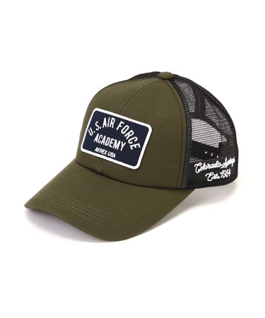 AIRFORCE LOGO MESHCAP ／ エアフォース ロゴ メッシュキャップ ／ AVIREX ／ アヴィレックス