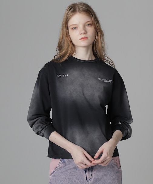 《Belle LINE》SPRAY L／S T-SHIRT／スプレー