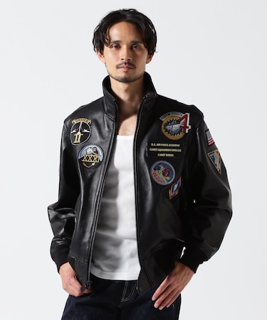 《直営店限定》STAND COLLAR SHEEPSKIN L-2 "AIR FORCE ACADEMY"