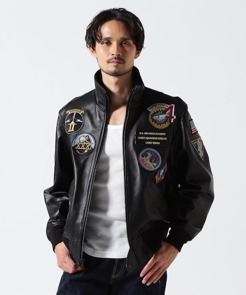 《直営店限定》STAND COLLAR SHEEPSKIN L-2 "AIR FORCE ACADEMY"