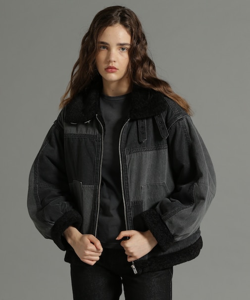 《Belle LINE》DENIM B-3 JACKET／デニムB-3