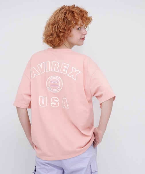 L-VARSITY LOGO T-SHIRT／バーシティーロゴティーシャツ