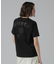 《50th Anniversary》LEATHER PATCHED VARSITY T-SHIRT／レザーパッチド バーシティーTシャツ