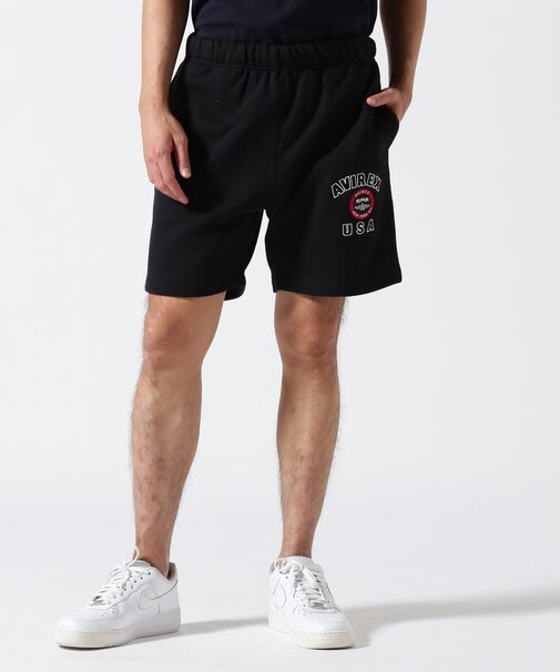 《直営店限定》VARSITY LOGO SHORTS ／ バーシティ ロゴ ショーツ ／ AVIREX ／ アヴィレックス