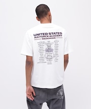 USAFA SQUADRONS EMBROIDERY T-SHIRT / 刺繍 半袖Tシャツ / AVIREX / アヴィレックス