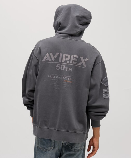 《50th Anniversary》FADE WASH ZIP UP PARKA