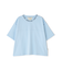 《WOMEN'S》OPEN COLLAR PRINT T-SHIRT／オープンカラープリントTシャツ