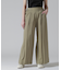 BOX PLEATS RELAX PANTS／ボックスプリーツ リラックスパンツ
