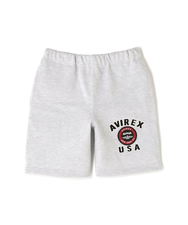 《KIDS ／ キッズ》 VARSITY LOGO SHORTS ／ バーシティ ロゴ ショーツ ／ AVIREX ／ アヴィレックス