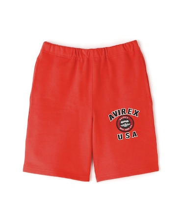 《KIDS ／ キッズ》 VARSITY LOGO SHORTS ／ バーシティ ロゴ ショーツ ／ AVIREX ／ アヴィレックス