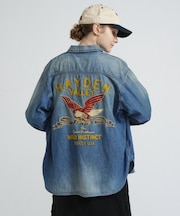 《WOMAN／取扱店限定アイテム》EMB DENIM SHIRT HAYDEN VALLEY