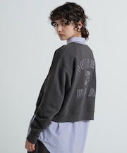 《WOMAN》AVIREX 50th VARSITY CREW SWAET／バーシティークルーネックスウェット
