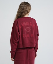 《WOMAN》AVIREX 50th VARSITY CREW SWAET／バーシティークルーネックスウェット