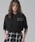 《WOMAN／直営店限定》SHEER LAYERED PRINT T-SHIRT／シアーレイヤード プリントTシャツ