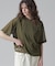 《WOMAN／直営店限定》SHEER LAYERED PRINT T-SHIRT／シアーレイヤード プリントTシャツ