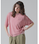 《WOMAN／直営店限定》SHEER LAYERED PRINT T-SHIRT／シアーレイヤード プリントTシャツ
