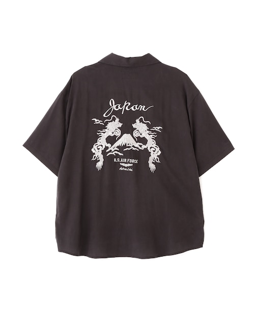 《直営店限定》WOMEN'S DOUBLE DRAGON SOUVENIR SHIRT／ダブルドラゴンスーベニアシャツ