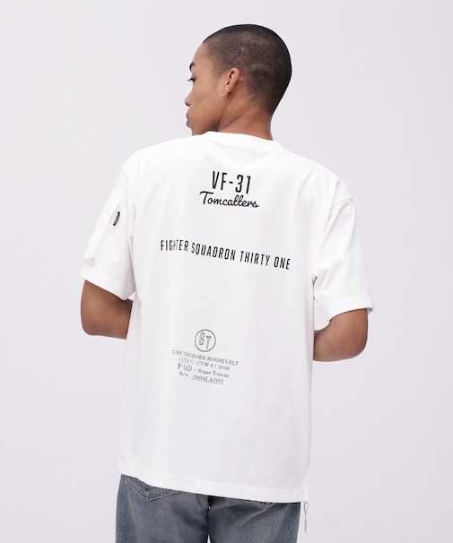 MIL. POCKET T-SHIRT ／ ミリタリーポケット 半袖Tシャツ ／ AVIREX ／ アヴィレックス