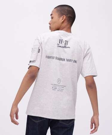 MIL. POCKET T-SHIRT ／ ミリタリーポケット 半袖Tシャツ ／ AVIREX ／ アヴィレックス