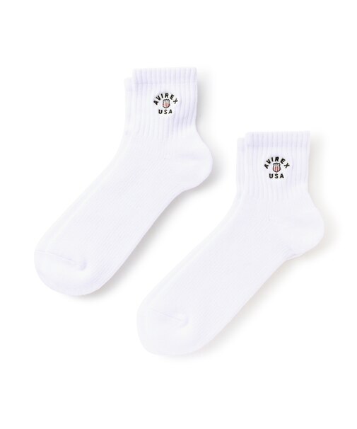 《直営店限定》VARSITY SOX ／ バーシティ 靴下 ／ AVIREX ／ アヴィレックス